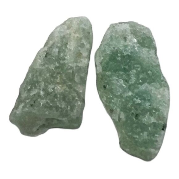 Natural Moldavite & Sterling 925 Boho Metalwork Earrings - Picture 4 of 17